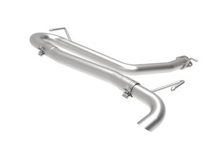 aFe Power (Advanced FLOW Engineering) - aFe Takeda 2-1/2in 304 SS Axle-Back Exhaust (No Muffler) 18-21 Hyundai Kona L4 1.6L (t)