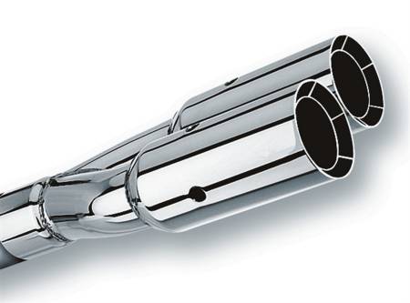 Borla - Borla Universal Polished Tip Dual Round Intercooled (inlet 2 1/2in. Outlet 3in) *NO Returns*