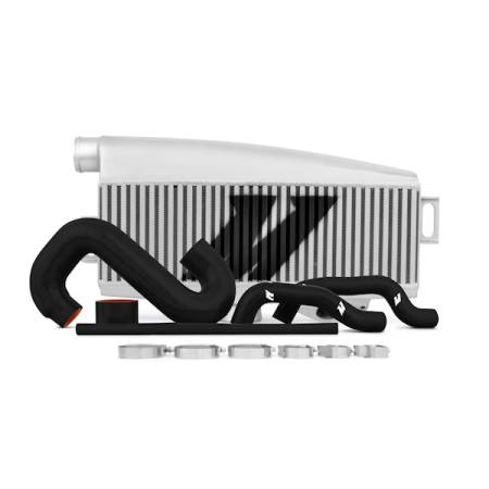 Mishimoto - Mishimoto Subaru 02-07 WRX/04-07 STi Top-Mount Intercooler Kit - Powder Coated Silver & Black Hoses