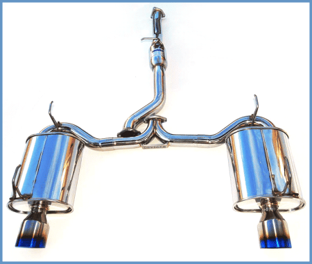 Invidia - Invidia 00+ S2000 Q300 Dual Titanium Tip Cat-back Exhaust