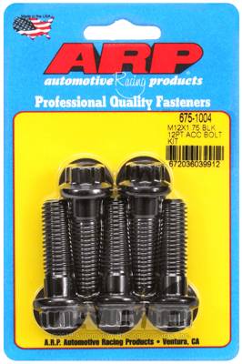 ARP - ARP M12 x 1.75 x 40 12pt black oxide bolts 675-1004