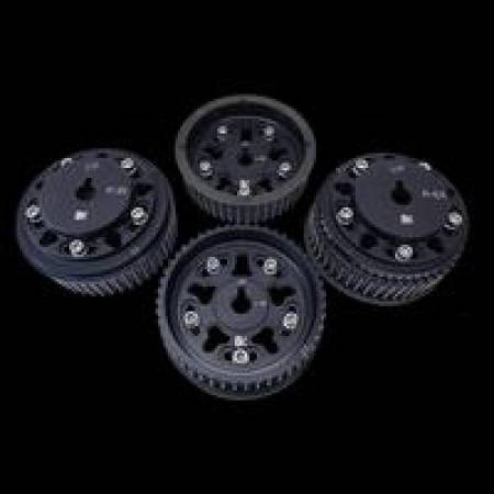 Brian Crower - Brian Crower Adjustable Cam Gears Black for Subaru EJ205/EJ257 (Set of 4)
