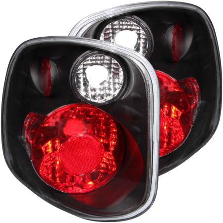 ANZO Headlights, Tail Lights and More  - ANZO 2001-2003 Ford F-150 Taillights Black