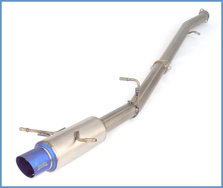 Invidia - Invidia 02-07 WRX/STi 80mm Full Titanium Cat-back Exhaust