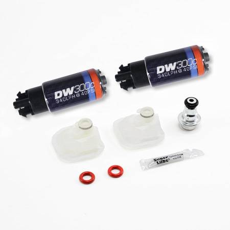 DeatschWerks - DeatschWerks 09-15 Cadillac CTS-V DW300c (2) 340 LPH In-Tank Fuel Pumps w/ Install Kit