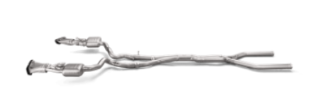 Akrapovic - Akrapovic 2018 Mercedes Benz E63 (W213) Evolution Line Cat Back (Titanium) w/o Tips