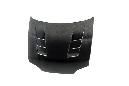 Seibon Carbon - Seibon 92-95 Honda Civic 2DR/3DR TS-Style Carbon Fiber Hood