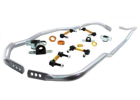 Whiteline - Whiteline 15-20 Ford Mustang GT/GT Premium/EcoBoost/EcoBoost Premium Front & Rear Sway Bar Kit
