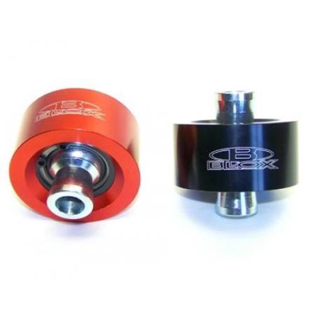 BLOX Racing - BLOX Racing Front LCA Bearing Kit Black - 02-05 Honda Civic EP3 06+ Honda Civic