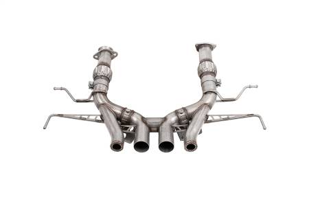 CORSA Performance - Corsa 23-25 Chevrolet Corvette C8 Z06 3in Valved Cat-Back Exhaust Muffler Delete Track Systemw/o Tip