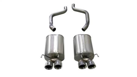 CORSA Performance - Corsa 2005-2007 Chevrolet Corvette C6 6.0L V8 Polished Xtreme Axle-Back Exhaust