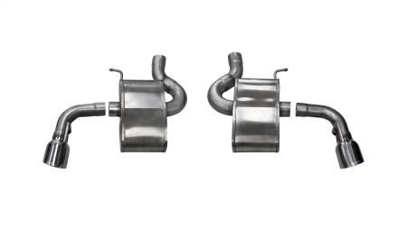 CORSA Performance - Corsa 2016-2024 Chevrolet Camaro SS 6.2L V8 2.75in Polished Xtreme Axle-Back Exhaust Dual Rear Exit