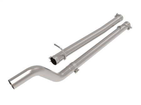 aFe Power (Advanced FLOW Engineering) - aFe Vulcan Series 3in 304 Stainless Steel Muffler Delete Pipe 2021 Ram 1500 TRX V8-6.2L (sc)