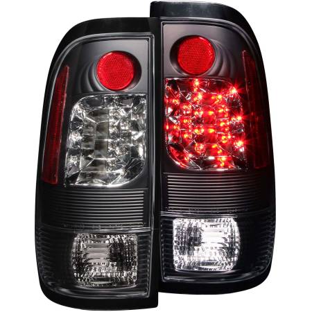ANZO Headlights, Tail Lights and More  - ANZO 1997-2003 Ford F-150 LED Taillights Black