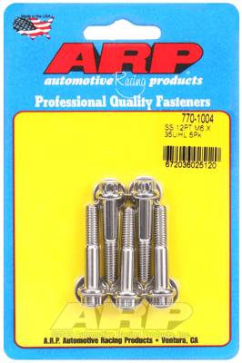 ARP - ARP M6 x 1.00 x 35 12pt SS bolts 770-1004