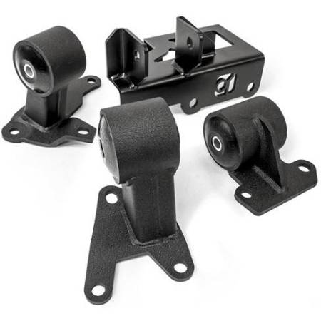 Innovative Mounts - Innovative 94-01 Integra H-Series Black Steel Mounts 75A Bushings