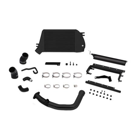 Mishimoto - Mishimoto 2015 Subaru WRX Top-Mount Intercooler Kit - Powder Coated Black & Black Pipes
