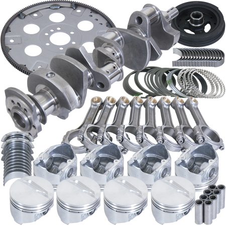 Eagle Specialty Products - Eagle Chevrolet Small Block 5140 Steel I-Beam Balanced Rotating Assembly Kit