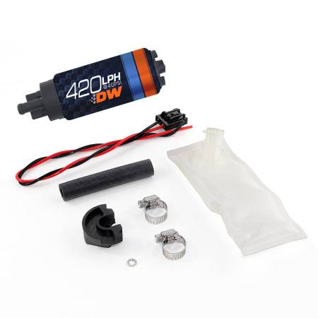 DeatschWerks - DeatschWerks DW420 Series 420lph In-Tank Fuel Pump w/ Install Kit For 94-02 Nissan S14/S15