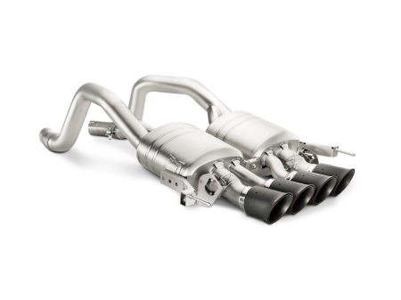 Akrapovic - Akrapovic 14-17 Chevrolet Corvette Z06 (C7) Slip-On Line (Titanium) w/ Carbon Tips