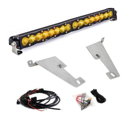 Baja Designs - Baja Designs 2022 Toyota Tundra 20in S8 Behind Bumper Light Mount Kit - Amber