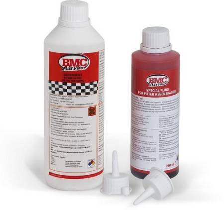 BMC FILTERS - BMC Complete Filter Washing Kit - 500ml Detergent & 250ml Oil Bottle
