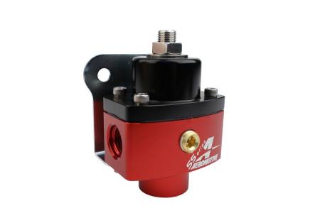 Aeromotive - Aeromotive Carbureted Adjustable Regulator - Billet 2-Port AN-6
