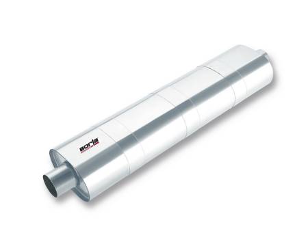 Borla - Borla 3in ID In/Out x 34in x 8.5 in x 5.5in Oval XR-1 Multi-core Racing Muffler