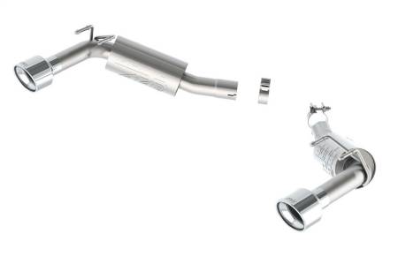 Borla - Borla 14-15 Camaro SS 6.2L V8 RWD Single Split Rr Exit ATAK Exhaust (rear section only)