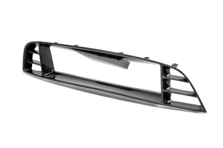 Anderson Composites - Anderson Composites 10-14 Ford Mustang/Shelby GT500 Front Upper Grille (w/o Spot for Cobra Emblem)
