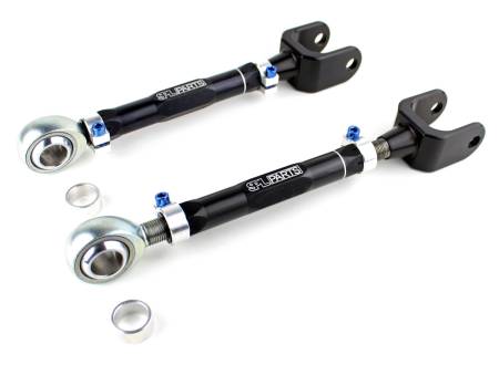 SPL Parts - SPL Parts Titanium Series Rear Traction Rods Z34/V36 Dogbone Style