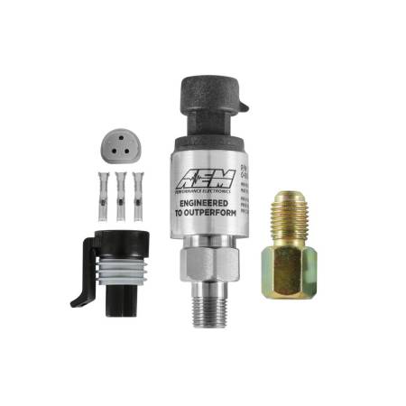 AEM Electronics - AEM 6.5 BAR MAP or 100 PSIG Stainless Steel Sensor Kit