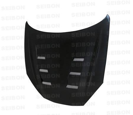 Seibon Carbon - Seibon 07-08 Hyundai Tiburon (GK27) TS Carbon Fiber Hood