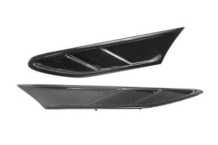 Seibon Carbon - Seibon 12-13 BRZ/FRS FR Style Carbon Fiber Fender Ducts (Pair)