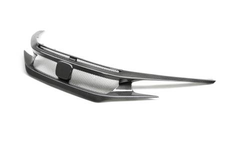 Seibon Carbon - Seibon 17-18 Honda Civic Type R CV-Style Carbon Fiber Front Grill