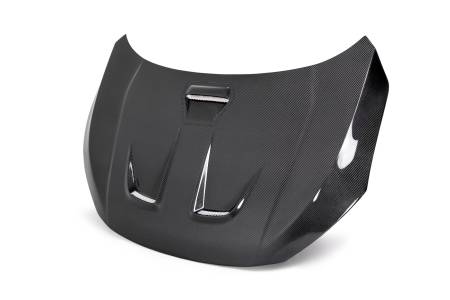 Seibon Carbon - Seibon 2016-2017 Honda Civic Coupe/Sedan/Hatchback MR-Style Carbon Fiber Hood