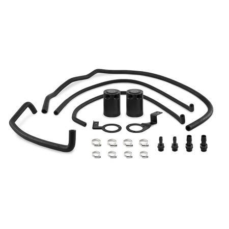 Mishimoto - Mishimoto 2015+ Subaru WRX Baffled Oil Catch Can Kit - Black