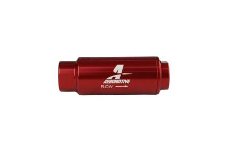 Aeromotive - Aeromotive SS Series In-Line Fuel Filter - 3/8in NPT - 40 Micron Fabric Element