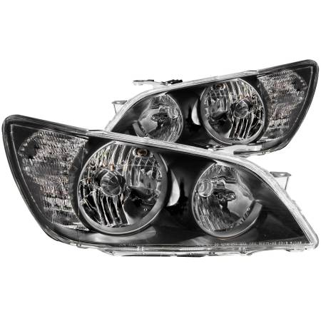 ANZO Headlights, Tail Lights and More  - ANZO 2001-2005 Lexus Is300 Crystal Headlights Black