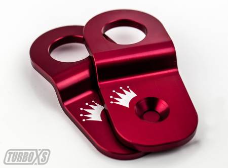 Turbo XS - Turbo XS 15-16 Subaru WRX/STI Billet Aluminum Radiator Stay - Red