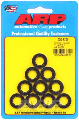 ARP - ARP M10 ID .750 OD chamfer black washers 200-8745