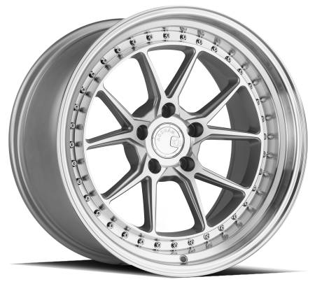 AodHan Wheels - Aodhan Wheels Rim DS08 18x10.5 5x114.3 73.1CB ET22 Silver w/Machined Face