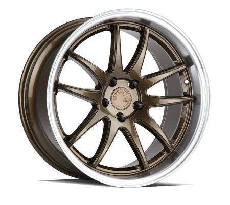 AodHan Wheels - Aodhan Wheels Rim DS02 18x9.5 5x114.3 73.1CB ET30 Bronze w/Machined Lip