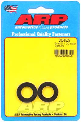 ARP - ARP 9/16ID 1.00 OD black washers 200-8525