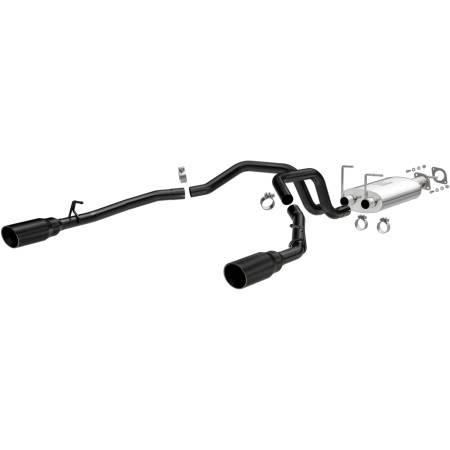 MagnaFlow Exhaust Products - MagnaFlow 2019 Ram 1500 V8 5.7L (Excl. Tradesman) Black Coated 3in 409SS Cat-Back Exhaust System