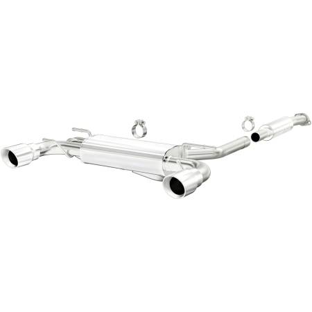 MagnaFlow Exhaust Products - MagnaFlow 13 Scion FR-S / 13 Subaru BRZ Dual Split Rear Exit Stainless Cat Back Performance Exhaust