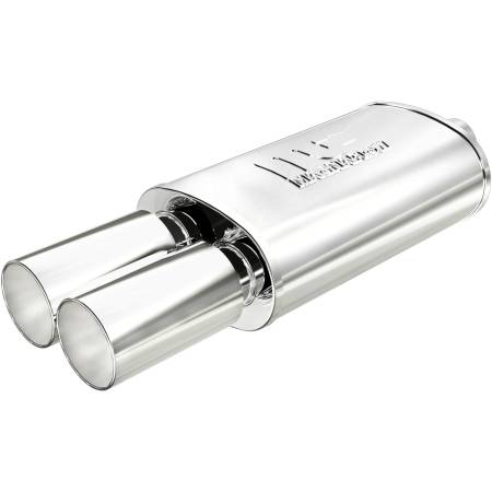MagnaFlow Exhaust Products - MagnaFlow Muffler W/Tip Mag SS 14X5X8 2.25/3.