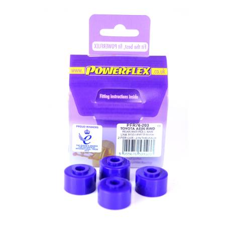 Powerflex USA - Powerflex Toyota Corolla AE86 RWD Rear Sway Bar Link Rod To Chassis Bushing