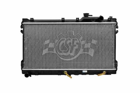 CSF Radiators - CSF 90-93 Mazda Miata 1.6L OEM Plastic Radiator