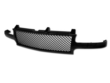 Armordillo - Armordillo 1999-2002 Chevy Silverado 1500 Mesh Grille Gloss Black